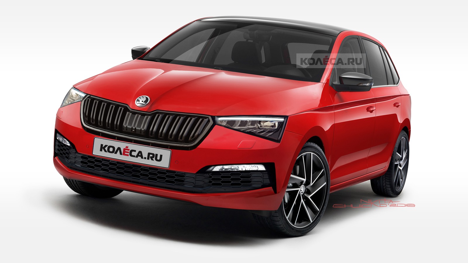 Skoda Rapid следующего поколения: новые изображения